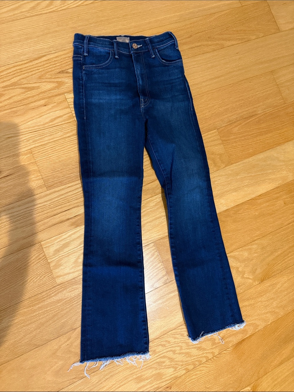 Mother Hustler Ankle Fray Size 26